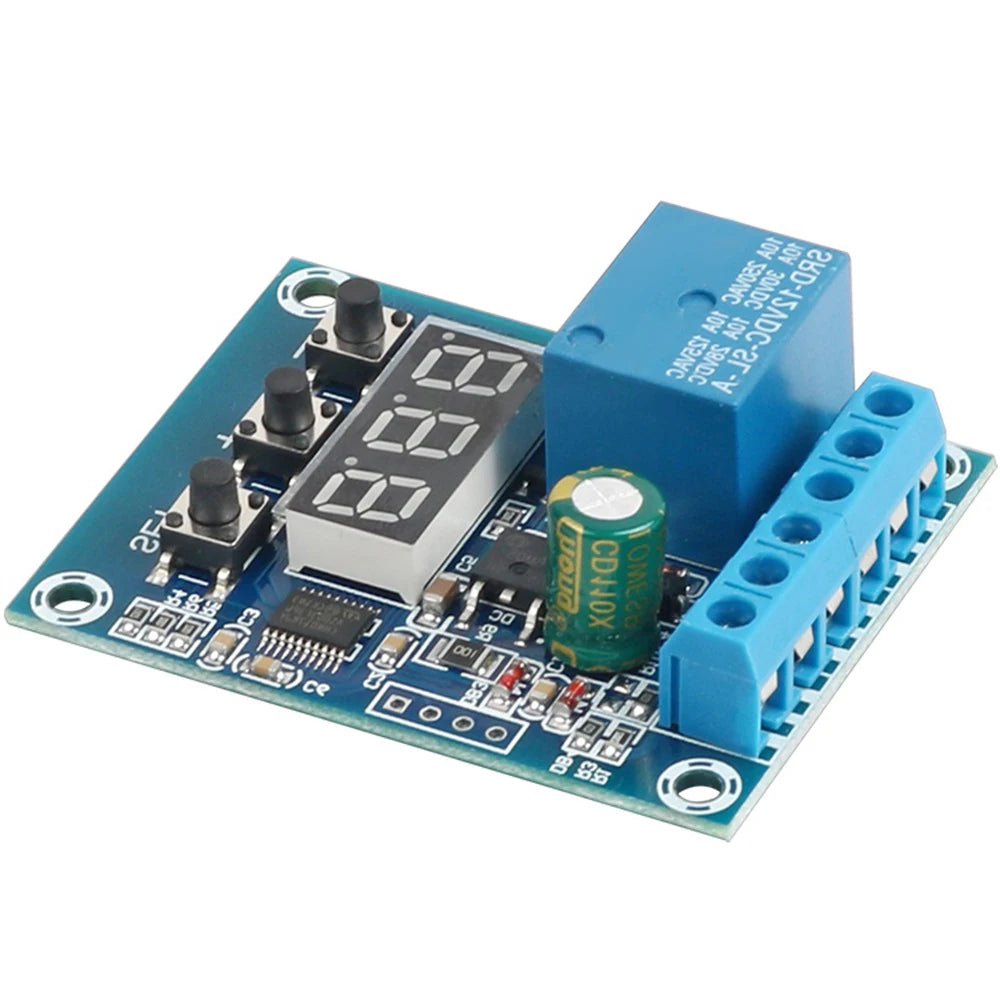 DC 9V 12V 24V Voltage Detection Relay Module Circuit Monitoring Module Overvoltage Protection Discharge Monitoring Board