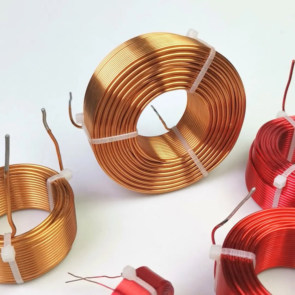 Audio Inductor Coil for Audio Equipment with Oxygen-Free Copper (OFC) Wire Gauge 0.8-1.5mm Inductance 0.2-5.0mH