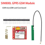 Smallest SIM800L GPRS GSM Module Kit MicroSIM Card Core BOard Quad-band TTL Serial Port with the antenna