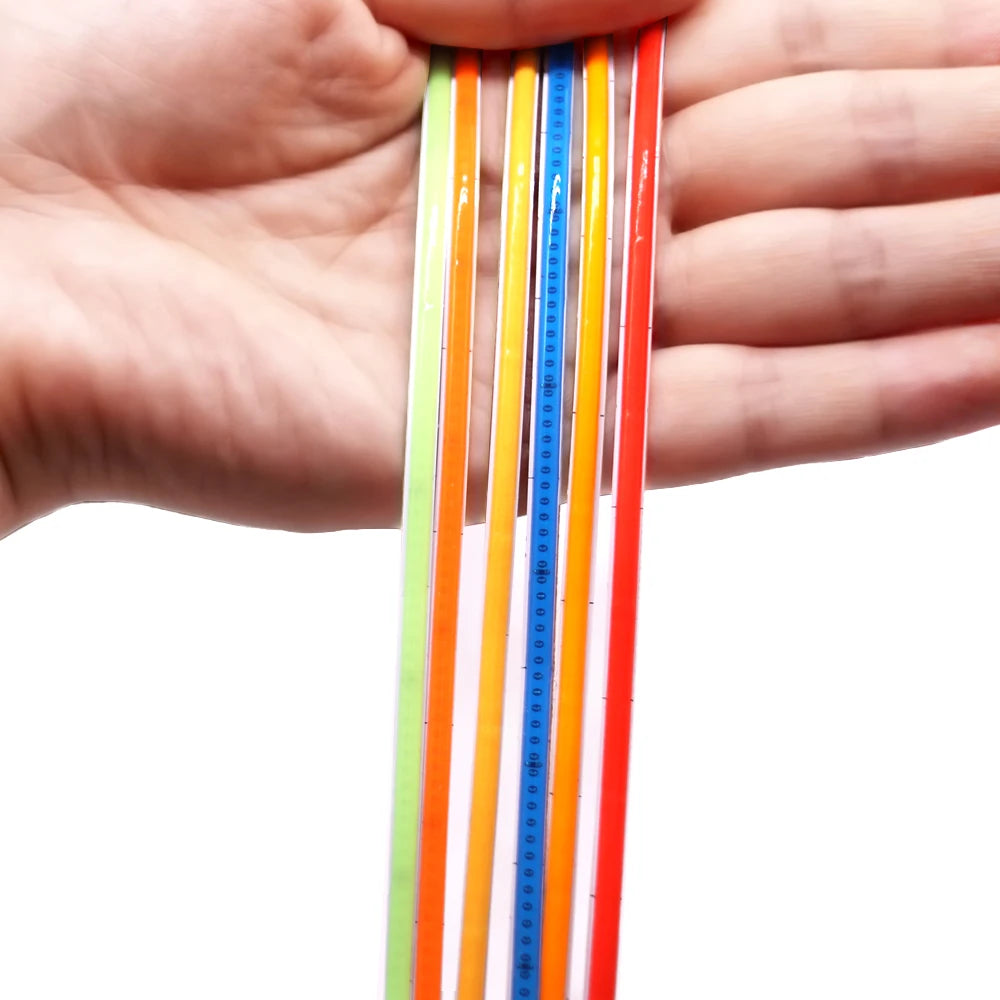 4mm COB LED Strip Lights 12V 24V 480leds/m Multicolor For Car FOB  Home Decoration Linear Lighting Red Blue Flexible Ribbon