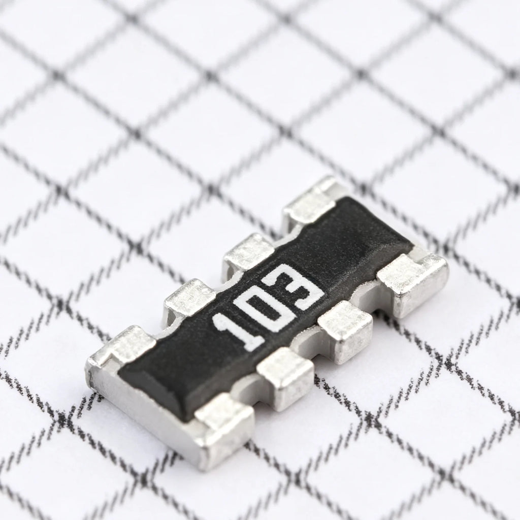 100PCS EXB38V103JV 10KΩ ±5% 63mW 0603x4 ±200ppm/℃ 10K ohm 0.063W 3.2x1.6mm 1206 inch size Original IC Chip Array SMD 4 resistors