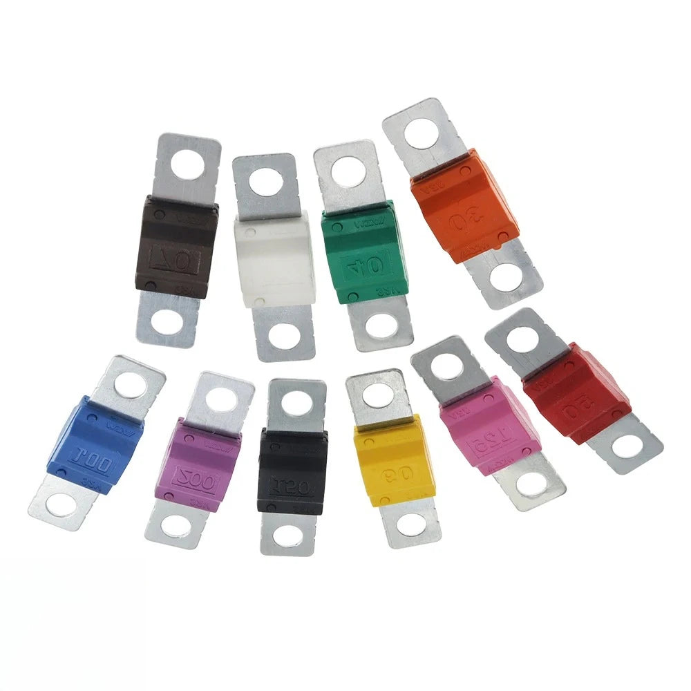 20PCS ADS Fuse 20A 30A 40A 50A 60A 70A 80A 100A 125A 150A 175A 200A Mini ANL AFS Auto Fuse 32V