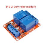 1-5Pcs DC 5V 9V 12V 24V 1 Channel Relay Module With Optocoupler Shield Board High Low Level Trigger Power Supply Module Arduino