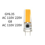 LED COB 6W 10W GY6.35 G4 G9 E14 12V 110V 220V Dimmable LED G9 220V LED E14 220V Cob2508 Dimming LED G4220V Cob2508 Crystal Light