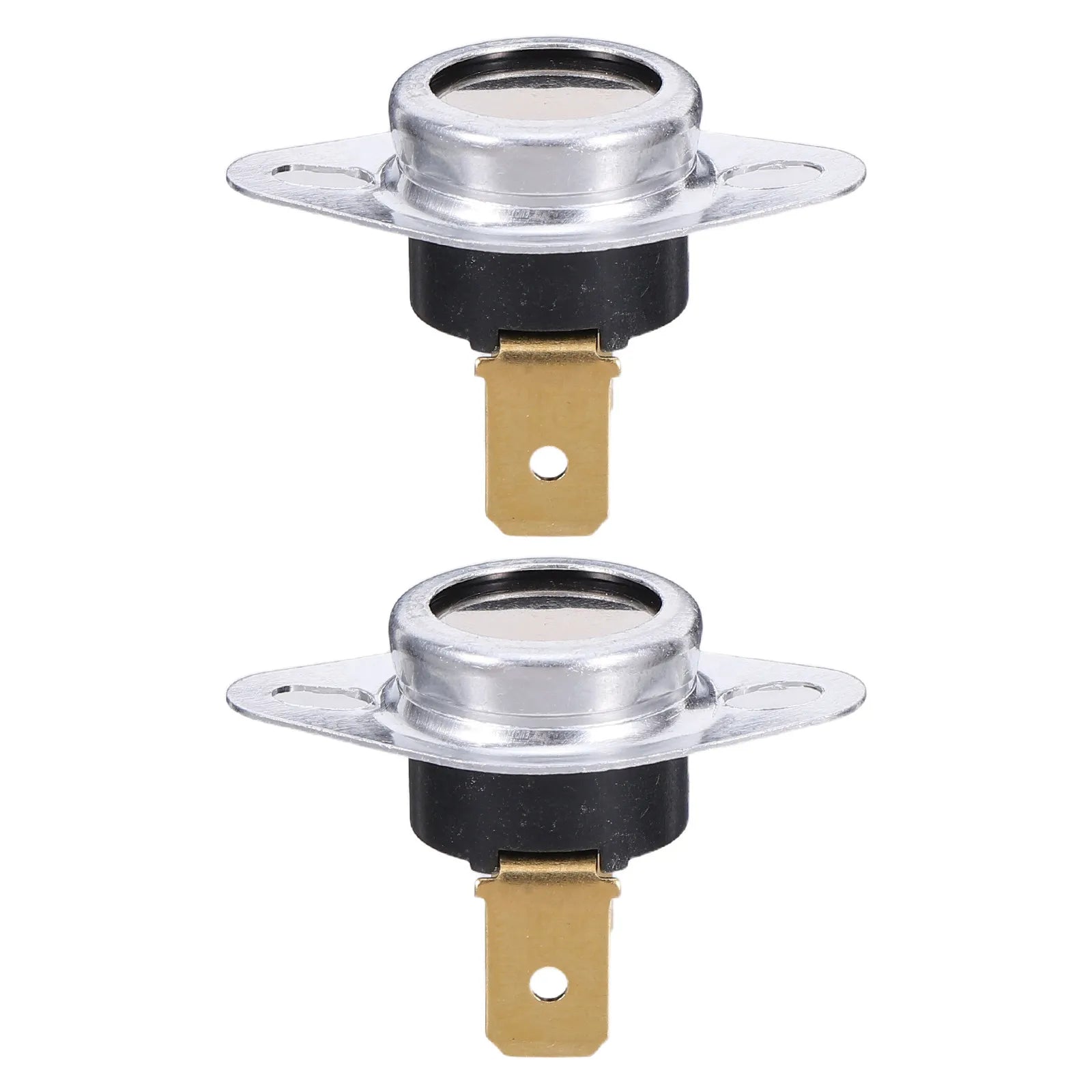 2Pcs Modular Limit Switch for Furnace Fireplace Water Heater Space Heater High Temperature Safety Cutoff Manual Reset Thermostat