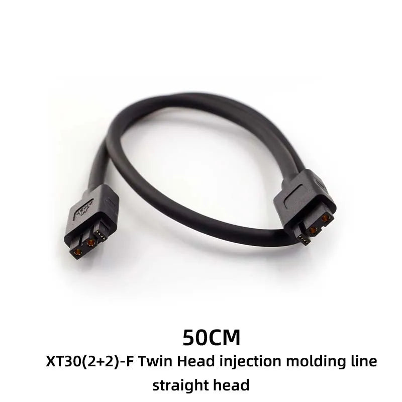 1PCS  Amass XT30 (2+2) Female Connector with Signal Pins, XT30F 4 Pin Plug with Silicone Wire for Robotics, FPV Drone, CAN Bus