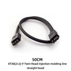 1PCS  Amass XT30 (2+2) Female Connector with Signal Pins, XT30F 4 Pin Plug with Silicone Wire for Robotics, FPV Drone, CAN Bus