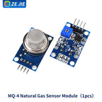 Smoke Gas Sensor Module MQ‑2/3/4/5/6/7/8/9, MQ‑135, Detect Flammable Gas, Alcohol, Carbon Monoxide