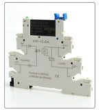 FCGK DC Control AC 6A Slim Interface Solid State Relay Module DIN SSR Slim Relay DC Control DC 41F-1Z-C2 SSR Relay DIN Rail
