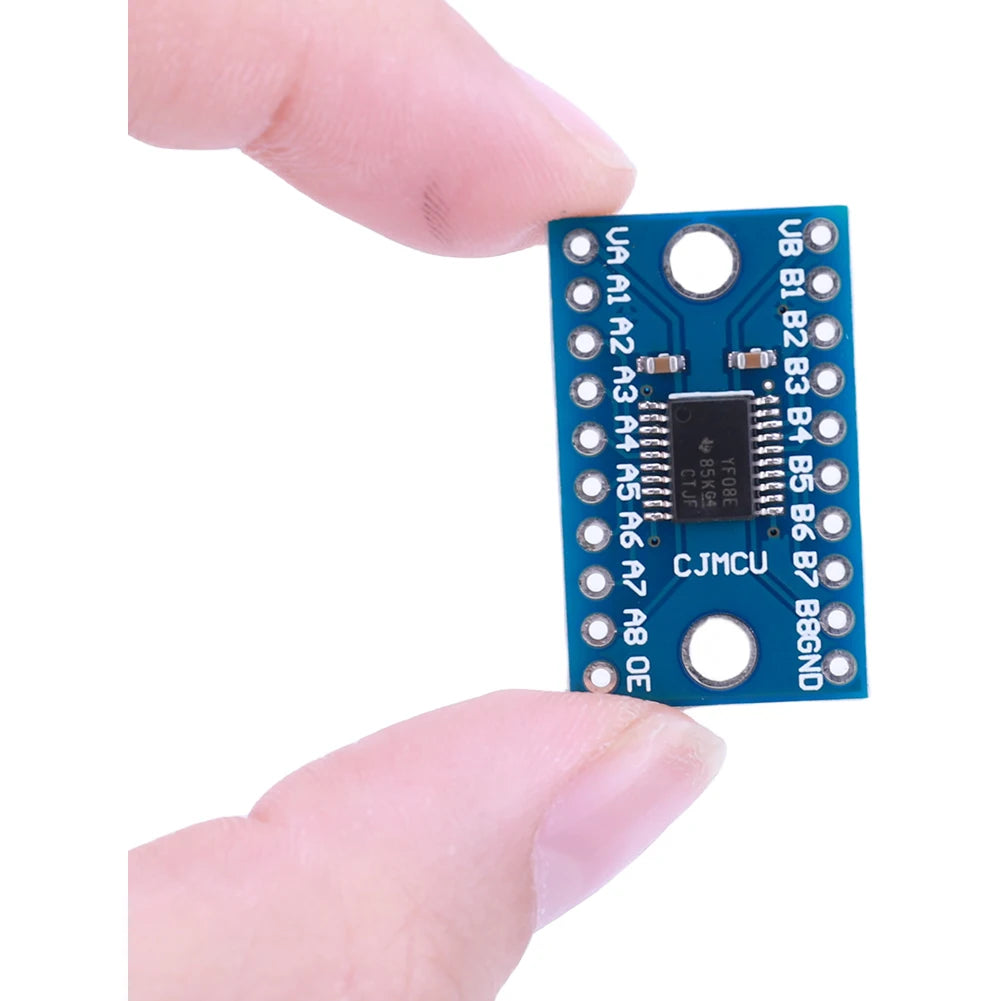TXS0108E Logic Level Conversion Module 3.3V 5V 8 Channel Logic Level Shifter Bi-Directional Module High Speed for Raspberry Pi