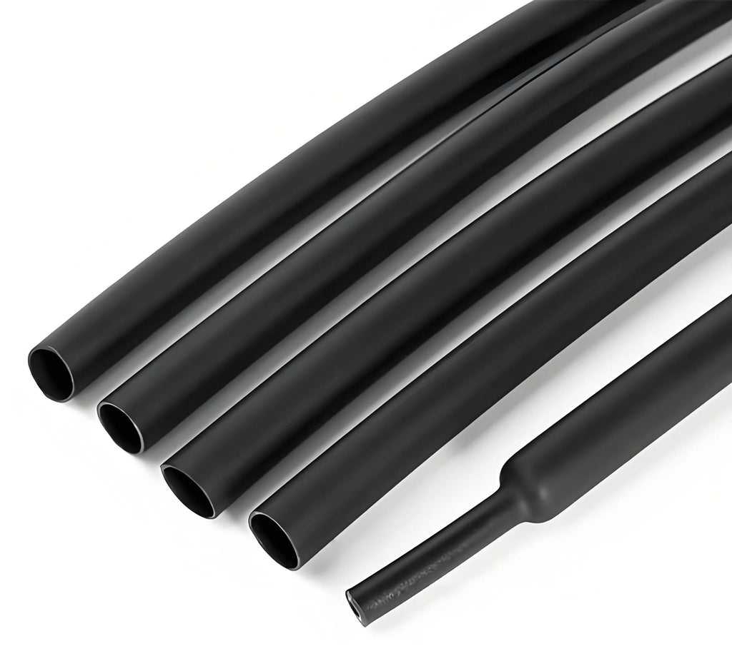 1M/2M/3M 4:1 Heat Shrink Tubing Diameter 4 6 8 12 16 20 24 32 40 52mm Backing Rubber Sleeve Double Wall Tube