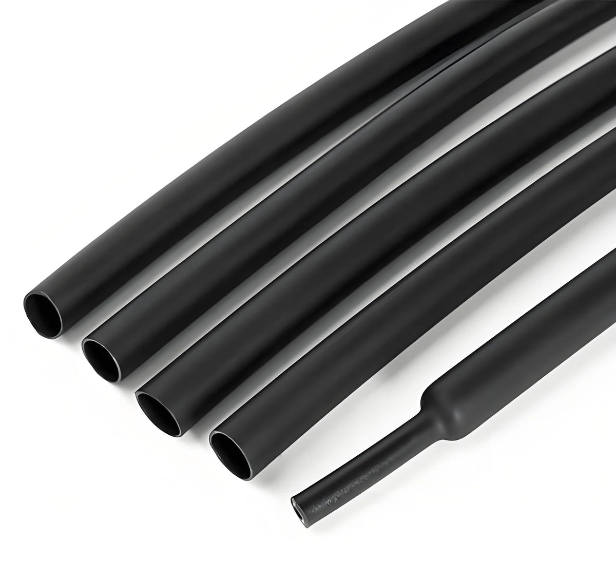 1M/2M/3M 4:1 Heat Shrink Tubing Diameter 4 6 8 12 16 20 24 32 40 52mm Backing Rubber Sleeve Double Wall Tube