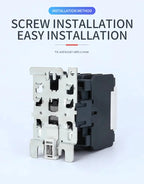 LC1-D50 AC Magnetic Contactor 50A 1NO 1NC Starter Relay Contactor 220V/380V 50/60Hz 3 Electric Contactors
