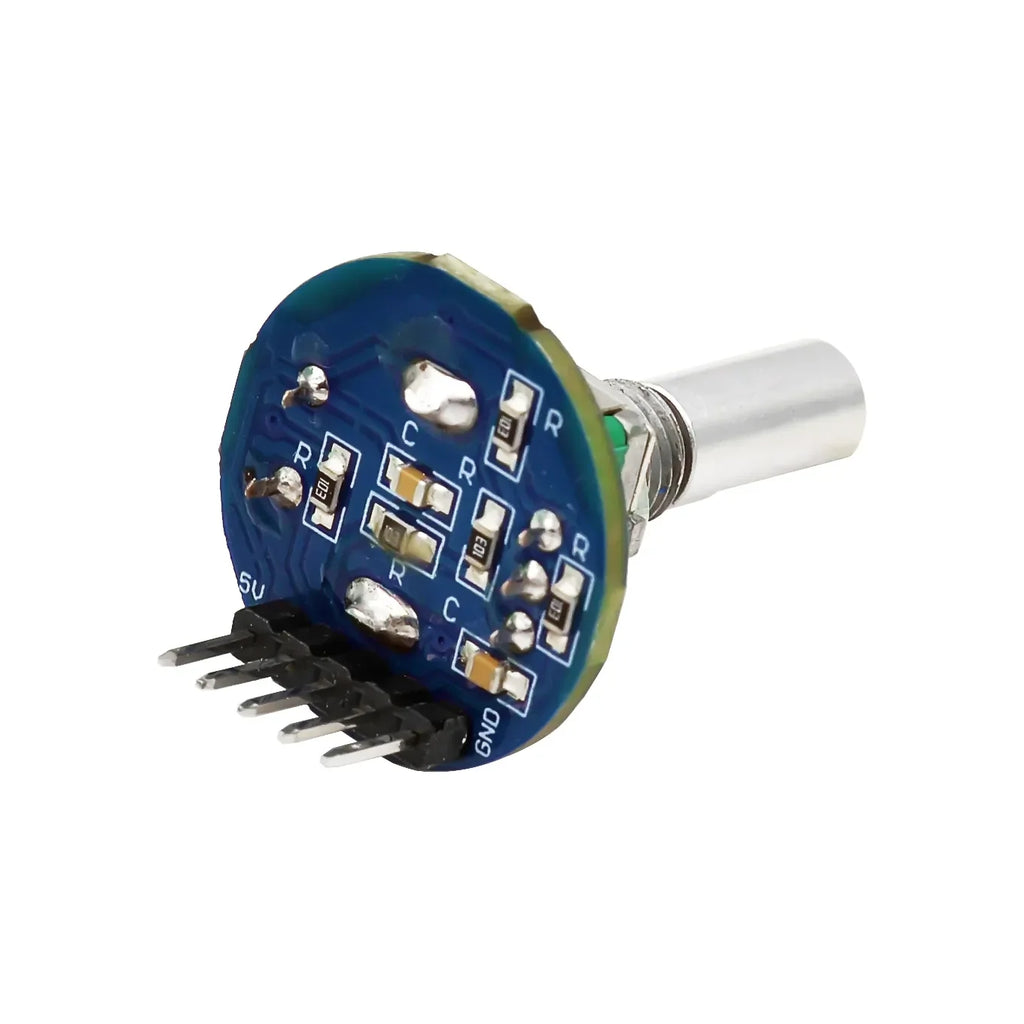 1-10pcs Rotary Encoder Module Brick Sensor Development Round Audio Rotating Potentiometer Knob Cap EC11 for Arduino