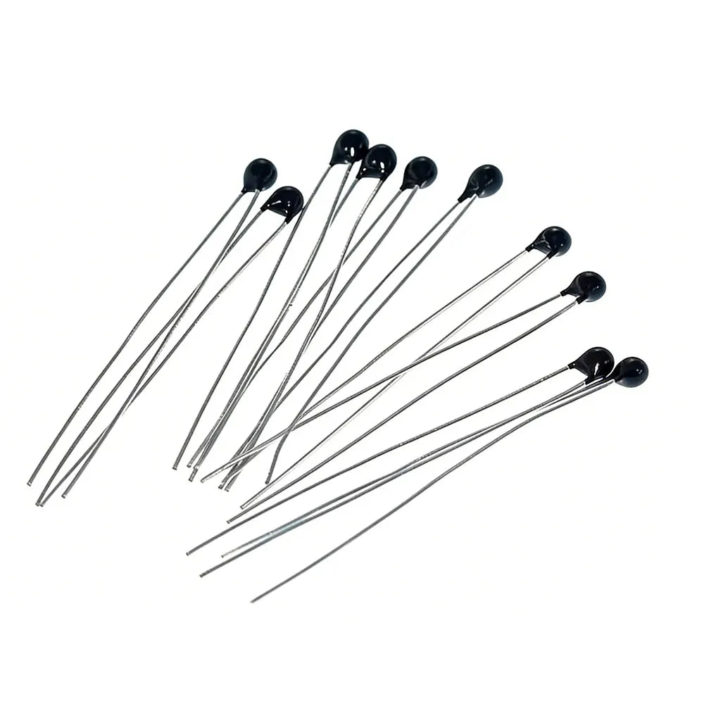 100pcs NTC-MF52AT MF52 MF52 3950 5% 1K 2K 3K 5K 10K 20K 30K 50K 100K ohm NTC Thermistor Temperature Sensor Thermal Resistor