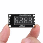 TM1637 Time Indicator Tube 4 Digit Digital Indicator Tube 7 Segment Digital LED Module 0.36 Inch Red Green Blue Yellow White
