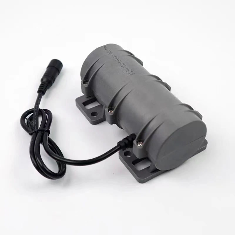 3650 Small Massage Table Vibration Motor 12V 24V Double Eccentric Brush DC Vibration Motor/Motor and Power Supply 3800rpm Alarm