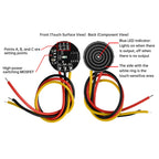 DC 3-24V Momentary/Latching Touch Sensor Switch Module JR223B Induction Capacitive Switch SI4164 MOSFET Led Light POWER Control
