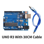 1 Set UNO R3 ATMEGA16U2+MEGA328P for Arduino UNO R3 Development New Version Board + Cable