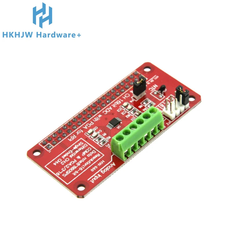 ADS1115 3.3V ADC Module For Raspberry Pi 3/2/B+ I2C RPI-ADS1115-ADC Analog To Digital Converter Module