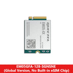 Quectel EM05 FDD-LTE/TDD-LTD M.2 4G LTE Cat4 Module EM05EFA-512-SGAS MIMO B1/B3/B7/B8/B20/B28/B38 with 4G Antenna