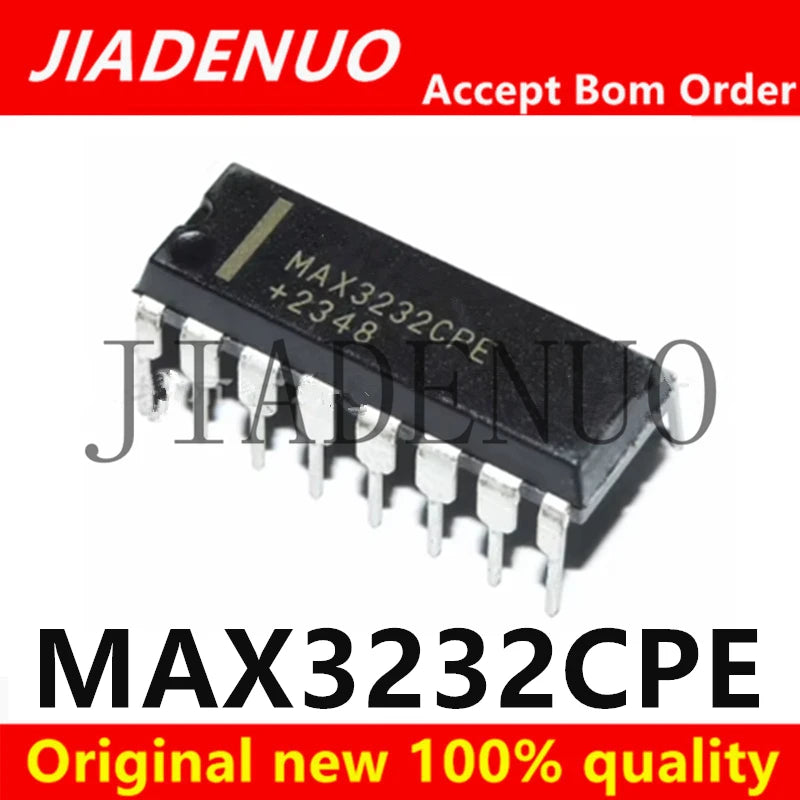 (10pcs)100% New Original MAX3232CPE MAX3232 3232CPE DIP-16 Chipset