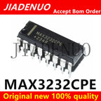 (10pcs)100% New Original MAX3232CPE MAX3232 3232CPE DIP-16 Chipset