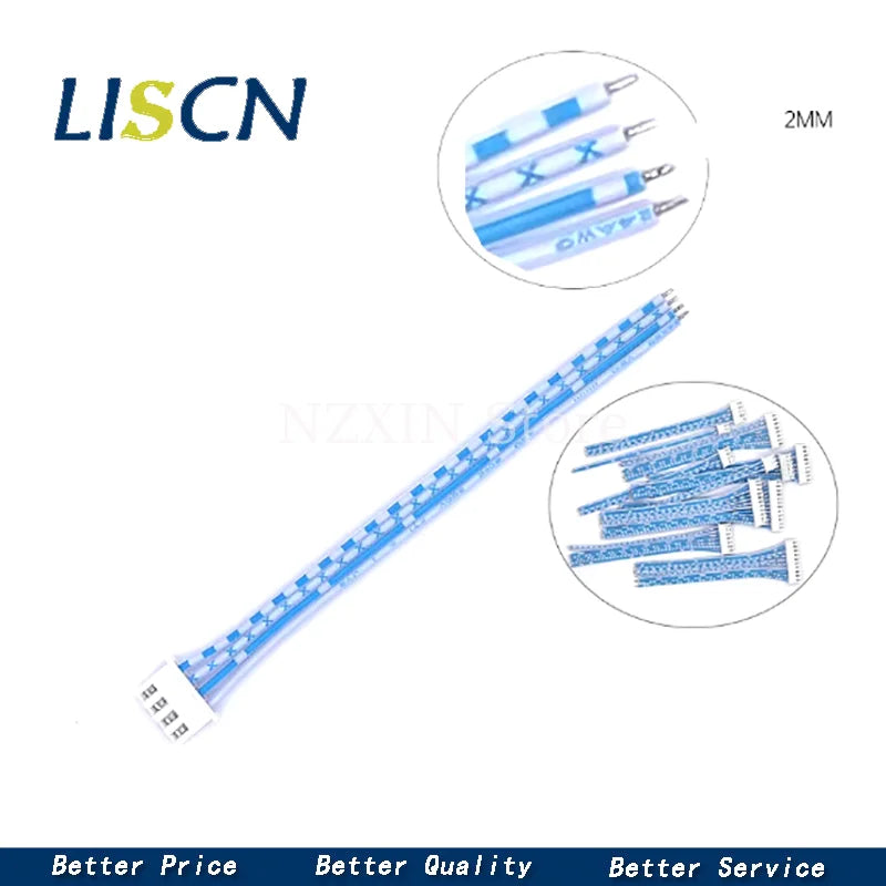 1PCS 50CM 1M 2P/3/4/5/6/8/10/12-20Pin Single/Double Head Wire Cable Connector JST XH2.54 XH 2.54mm White Blue Male Female Plug