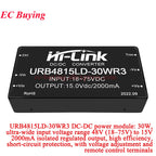 30W 40W 50W AC DC Power Module 110V 48V 24V to 48V 24V 15V 12V 9V 5V 3.3V URB4812LMD URB2405LMD URB1D24LD URB2415LD URB2403LD