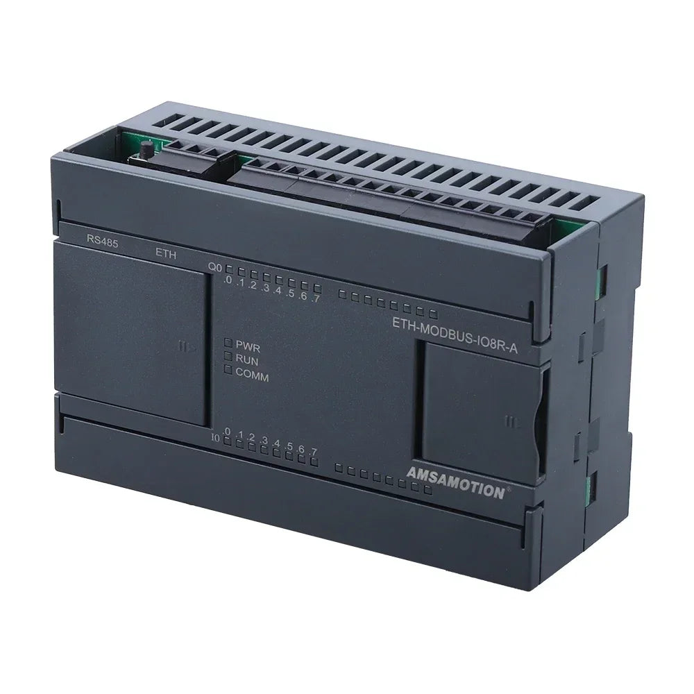 ETH-Modbus-IO8R-A  TCP RTU 8 Way Relay Ethernet Module 8I-8O 6AI-2AO Analog Input Output RS485 Communication Board Digital