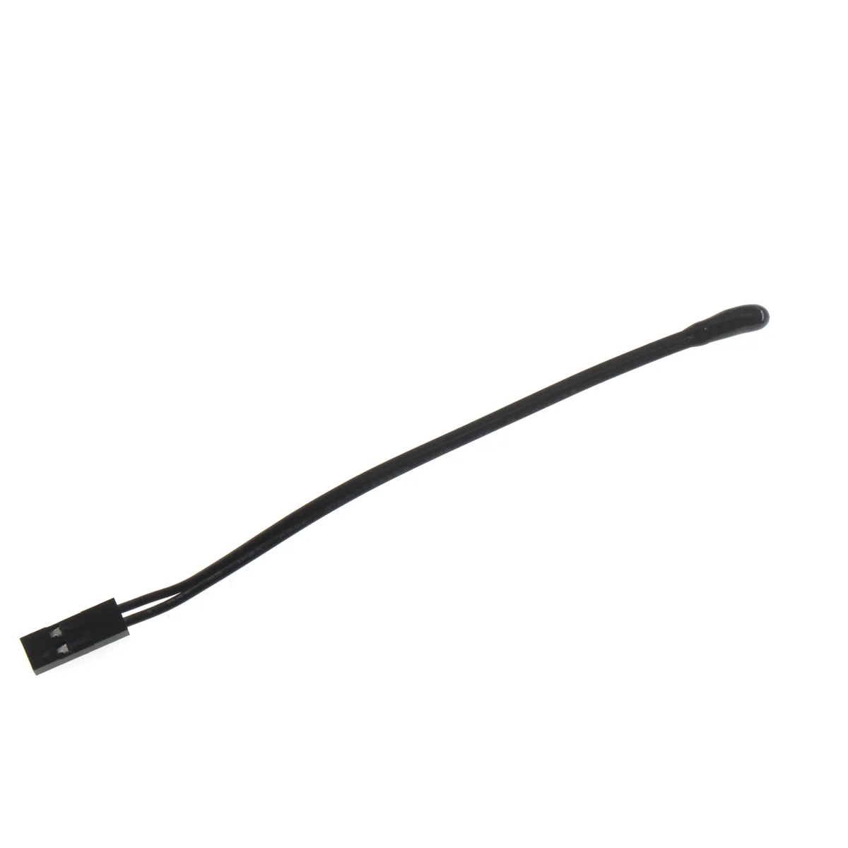 5PCS NTC thermistor 10K B3950 5x20 cylindrical epoxy resin ear wire fixed head negative temperature sensor