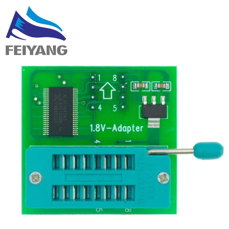 Hot Selling 1.8V adapter for Iphone or motherboard 1.8V SPI Flash SOP8 DIP8 W25 MX25 use on programmers TL866CS TL866A EZP