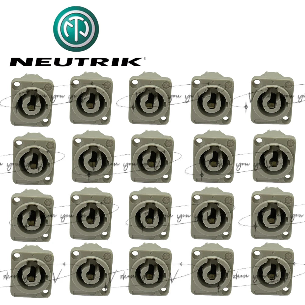 20PCS For NEUTRIK NAC3FCA FCB MPA AC Cable 20A 250V 3 PIN Powercon Plug /Socket Professional Stage Light LED Screen Connector