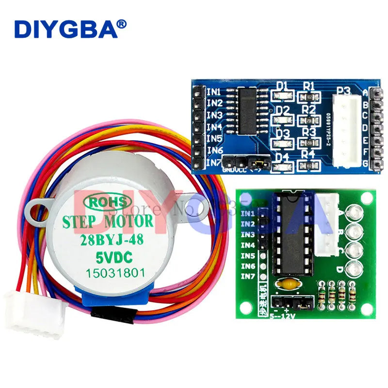 ULN2003 Stepper Motor Driver Board Module + 5V 4-phase 5 line 28BYJ-48 For Arduino
