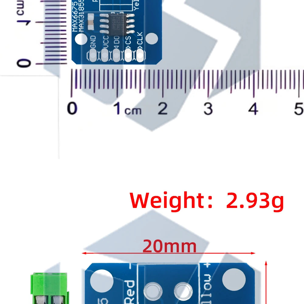 1~10PCS MAX31855  MAX6675 K Type Thermocouple Breakout Board Temperature Measurement Module 3V-5V For Arduino
