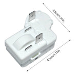 Fridge Over Load Protector Compressor PTC Starter Relay Freezer Start Relay Replacement for ZHB28/35/40/45/54/60-120P