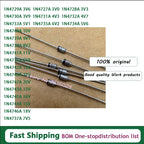 100pcs 1W Zener diode DO-35 1N4728A 3V3 1N4727A 3V0 1N4733A 5V1 1N4732A 4V7 1N4731A 4V3 1N4730A 3V9 1N4729A 3V6