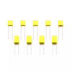 10PCS 100V Correction Capacitor Polypropylene Safety Plastic Film 100V 1nF ~ 470nF 100nf 220nf 10nf 47nf 22nf 1nf 0.47uf 0.1uf