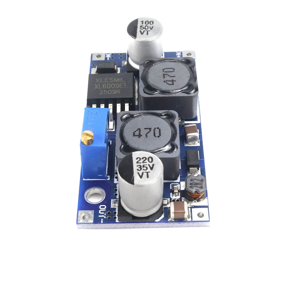 XL6009 Boost Buck Converter Module 3A 1.25-35V Adjustable Step Up Down for Arduino Raspberry Pi Solar Power Supply DIY Lab BMS