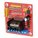 L298N Stepper Motor Driver Module Dual H Bridge 5V-35V DC Motor Controller Board Red Multifunctional DC Stepper Motor Driver