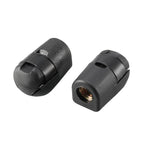 2pcs M8 Female Threaded Gas Spring Strut Connector End Fitting 31x18x18mm Gas Spring End Fitting Black PA66 Replacement