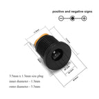 1/3/5/10Pcs DC Power Supply Jack Socket Female Panel Mount Connector 5.5mm 2.1mm Plug Adapter 2 Terminal Types 5.5x2.5mm