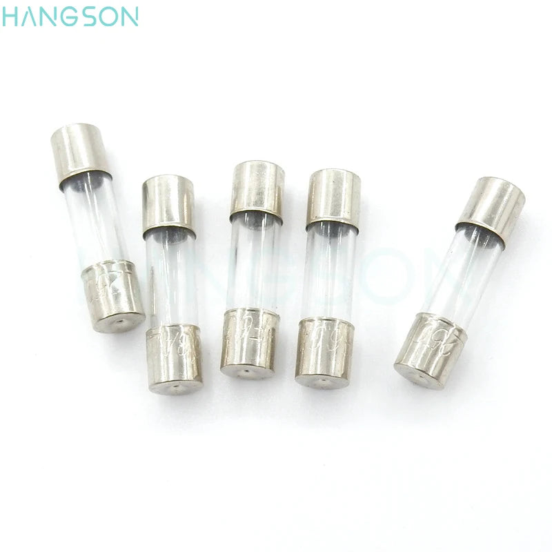 5*20 6*30 Glass Fuse 250V 0.1A 0.2A 0.5A 1A 2A 3A 3.15A 4A 5A 6A 7A 8A 10A 12A 15A 20A 30A Quick Blow Tube Fuses 5x20mm 6x30mm