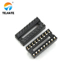 10PCS IC Sockets DIP6 DIP8 DIP14 DIP16 DIP18 DIP20 DIP24 DIP32 DIP28 DIP40 pins Connector DIP Socket 6 8 14 16 18 20 24 28 40Pin