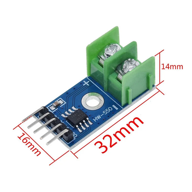 -MEOF MAX6675 Module With K Type Thermocouple Sensor High Accuracy Measurement Tool  High Temperature Measurable Module