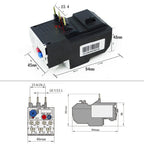 Thermal Overload Motor Relay 3 Phase AC 50Hz/60Hz FR NR2-25 IP20 Plug-in With Indicator Light For CJX2 Series Contactors