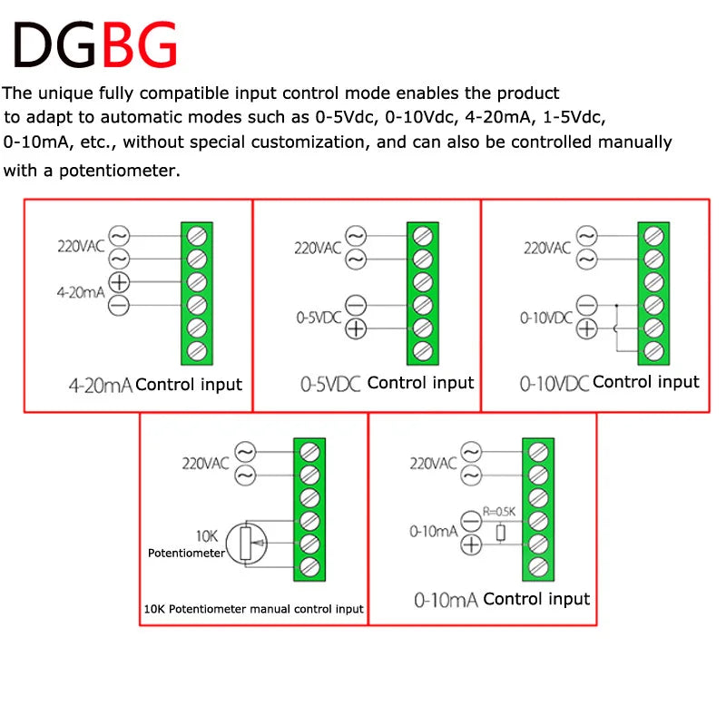 15A-40A Three-phase AC Voltage Regulating Module With Heat Sink And Fan Power Regulator Thyristor Solid State Relay Dimming