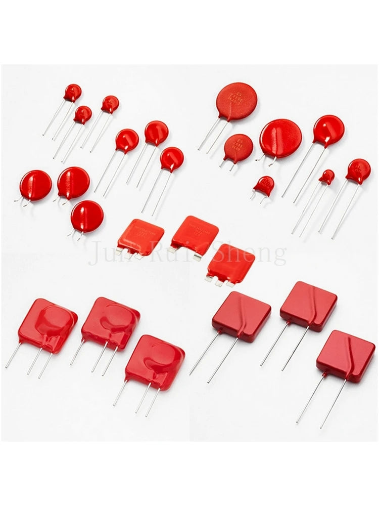 2PCS V351HB34 High Power Square Red Varistor V351HB34X3326 34MM AC350V DC460V 500W 40KA 3600PF MOV Transient Surge Suppressor