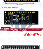 RF-Nano for Arduino Nano V3.0, Micro USB Nano Board ATmega328P QFN32 5V 16M CH340, Integrate NRF24l01+2.4G wireless