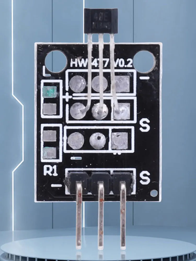 KY-003 Hall Effect Sensor Module A3144 Standard Hall Effect Magnetic Sensor Module Works with Arduino Boards